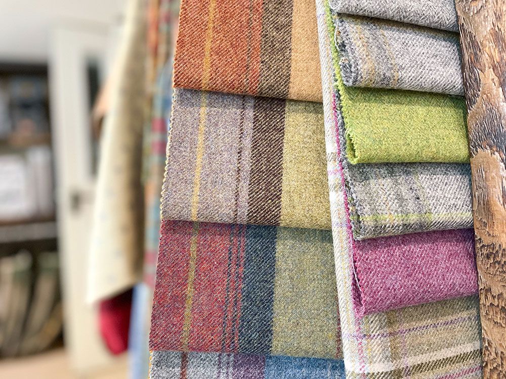 Wool fabrics for sofas