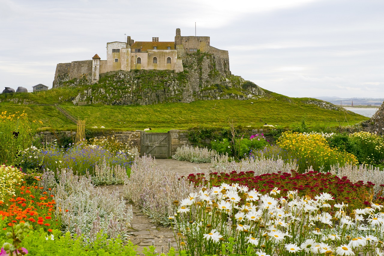 Gertrude Jekyll garden at Lindisfarne