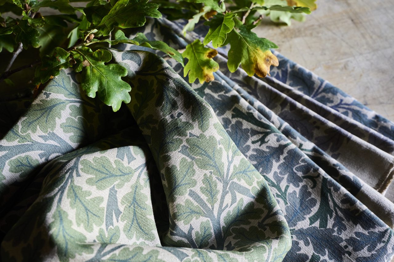 Sofas & Stuff Oak Tree upholstery fabric from the exclusive V&A Drawn from Nature collection